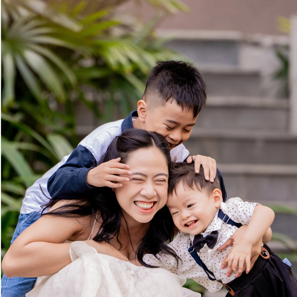Chụp ảnh gia đình